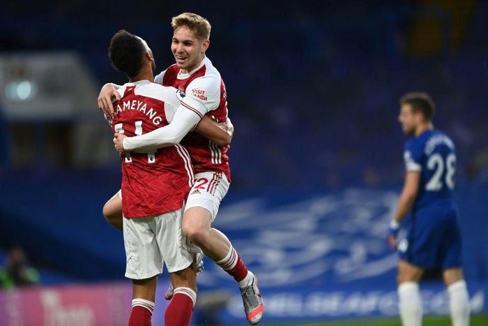 Arsenal midfielder Emile Smith Rowe scored the winner at Chelsea