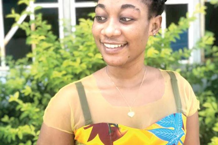 Ghanata SHS student Adelaide Naa Borley Bortier Afutu