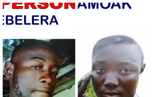Wanted persons