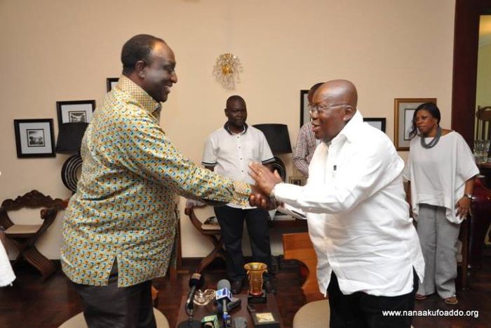 Alan Kyerematen and Nana Addo
