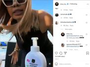 Nina shares her brief social media experience with her favourite celebrity, Khloe Kardashian. [Instagram/NinaIvy]