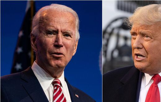 President-elect Joe Biden's supporters appear to take more COVID-19 precautions for Thanksgiving.