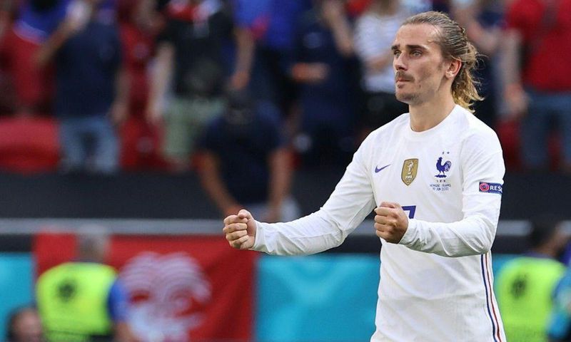 Antoine Griezmann's goal earned France a 1-1 draw with Hungary in Budapest