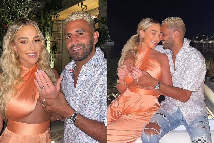 Algeria star Riyad Mahrez proposes to girlfriend with customised £400,000 ring