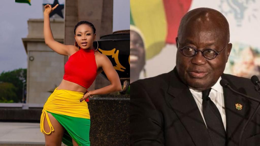 Akuapem Poloo and Nana Addo