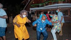 Ghanaians react to photos of MPs dancing at Aqua Safari amid COVID-19 pandemic