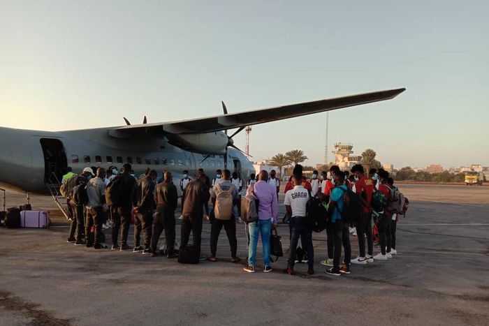 Ghanaian delegation arrive in Mauritania for U20 AFCON