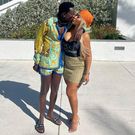 Michael Blackson with Rada