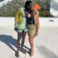 Michael Blackson with Rada
