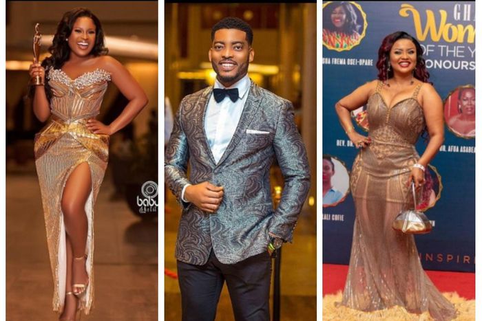 Berla Mundi, James Gardiner and Nana Ama McBrown