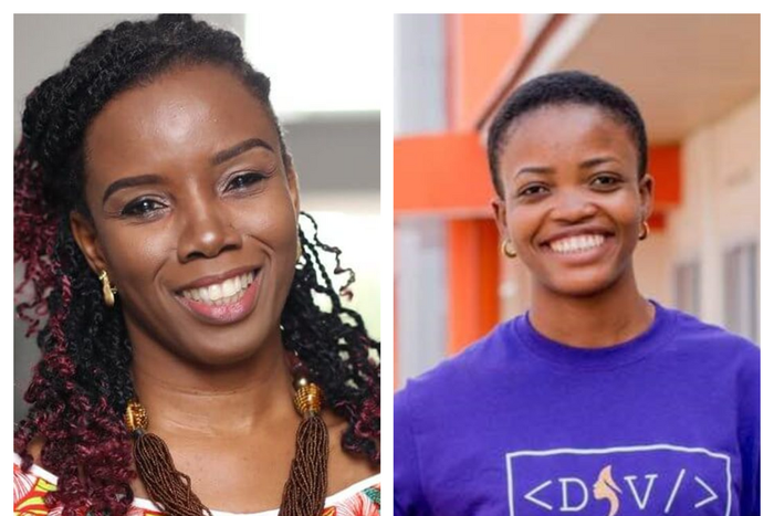 Elsie Effah Kaufmann and Ivy Barley