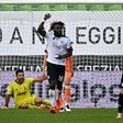 French forward M'Bala Nzola is Spezia's top scorer this season with nine goals