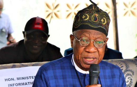 Minister for Information and Culture, Lai Mohammed