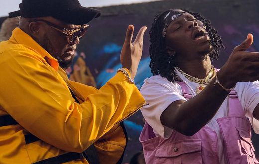 Mike Akox shares BTS video for “Super Mario” visual with Stonebwoy