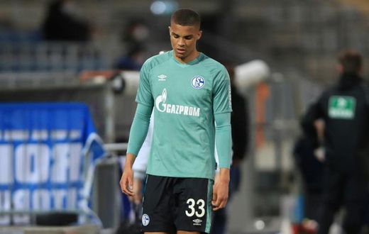 Schalke defender Malick Thiaw is sent off as defeat at Arminia Bielefeld confirmed his club's relegation