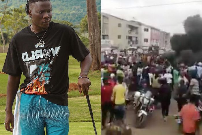 Don’t allow yourselves to be used by heart - Stonebwoy tells Ashaiman protestors