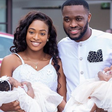 Kennedy Osei and Tracy’s adorable twins' outdooring
