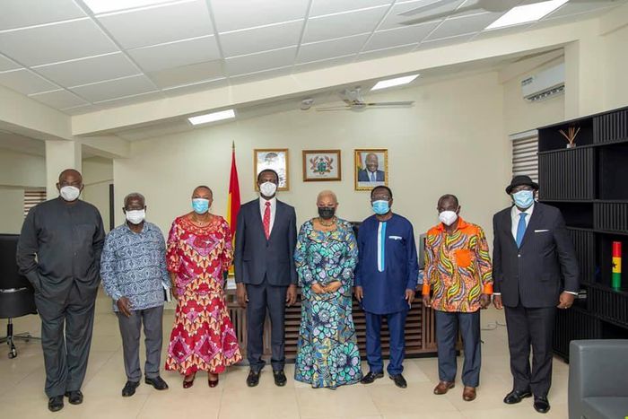 Adutwum with Spio-Garbrah, Joyce Aryee, Osafo-Marfo et al