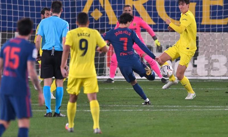 Joao Felix's strike was his seventh La Liga goal this season