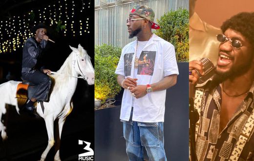 Joey B, Davido and Mr Drew