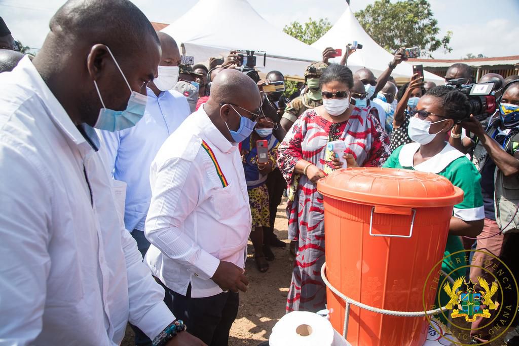 Election 2020: First Lady Rebecca Akufo-Addo casts her vote in Kyebi