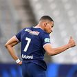 Kylian Mbappe scored the second goal ikn Paris Saint-Germain's French Cup triumph over Monaco