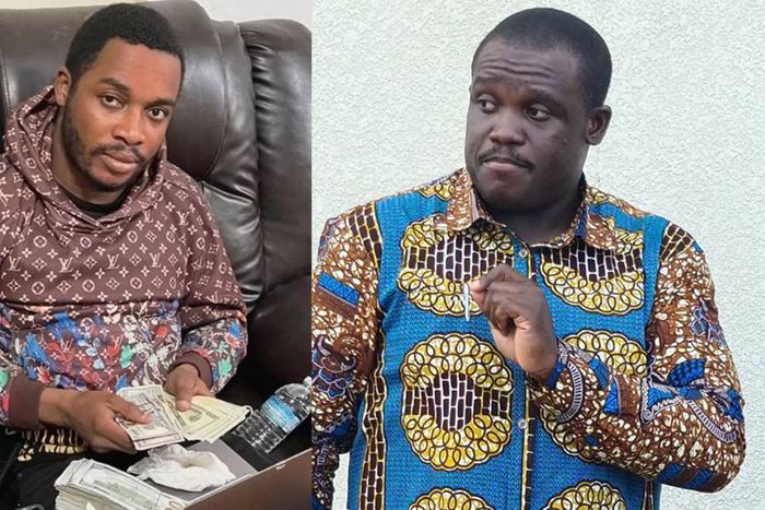 Twene Jonas and Sam George