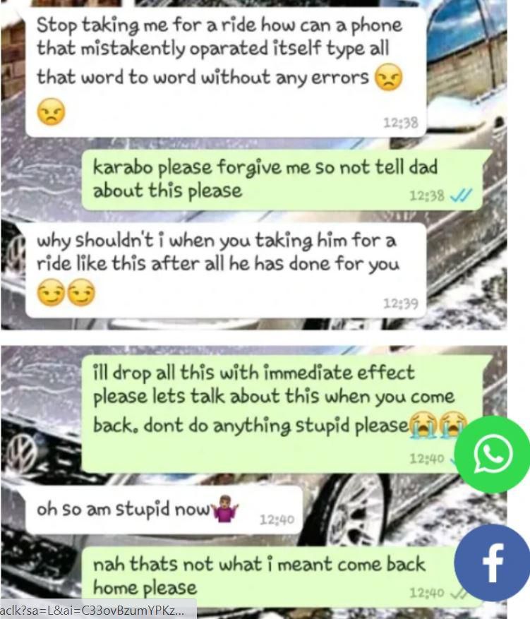 Married woman accidentally sends son explosive message meant for illicit lover