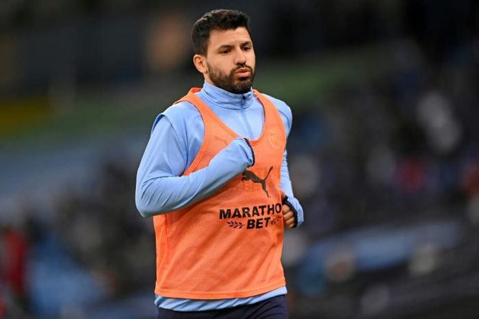 Is Sergio Aguero heading towards the exit door at Manchester City?