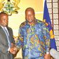 John Mahama with Daniel Yaw Domelevo