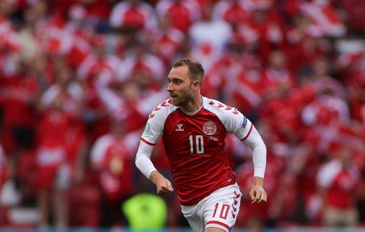 Christian Eriksen has played 109 times for Denmark.