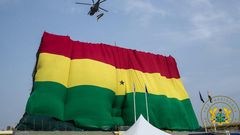 Independence Day parade at Jubilee House