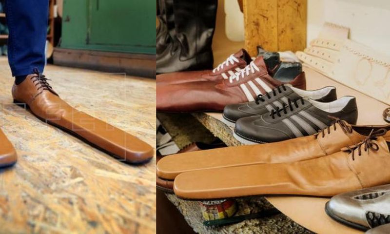 You can now buy social distancing shoes to help prevent the spread of Covid-19