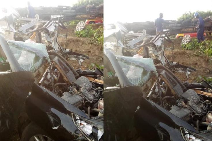 Accident at Gomoa Okyereko on the Winneba-Highway claims lives of 3 foreigners