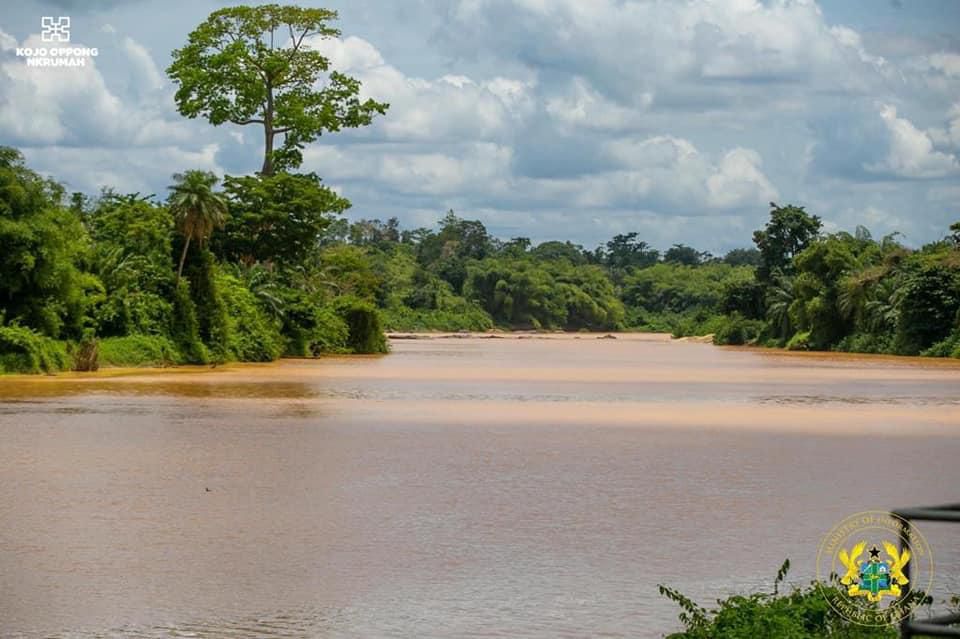 Galamsey water pollution