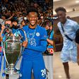 Chelsea’s Hudson-Odoi spotted with King Promise in Ghana after Champions League victory