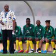 Molefi Ntseki (standing) was chosen as South Africa coach despite never handling a senior team