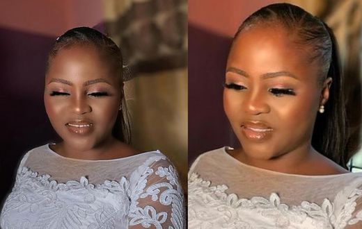 Church makes bride clean make-up because it’s not allowed; here’s her real face