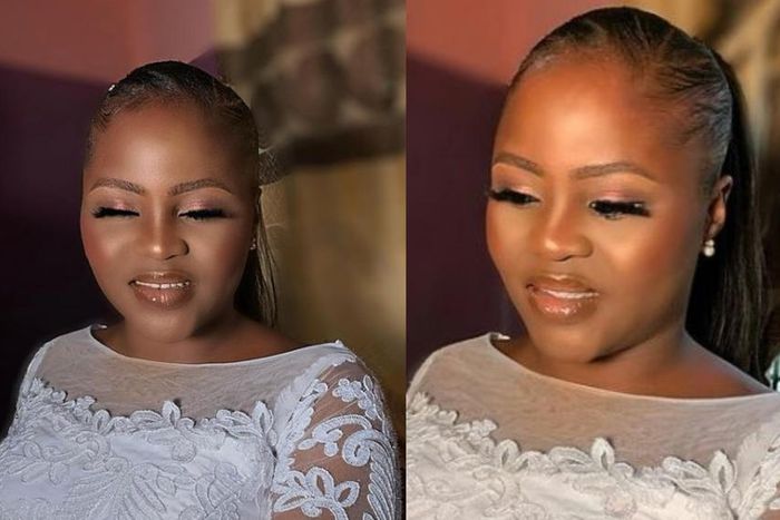 Church makes bride clean make-up because it’s not allowed; here’s her real face
