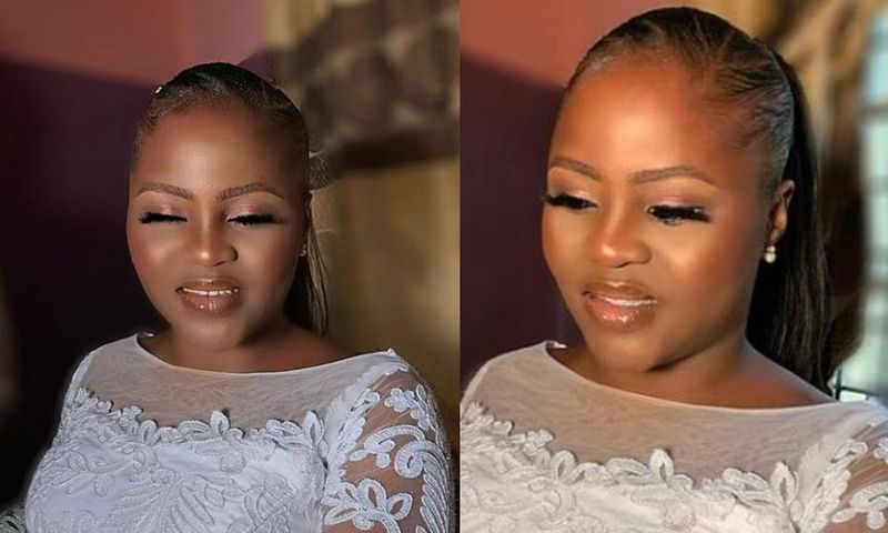 Church makes bride clean make-up because it’s not allowed; here’s her real face