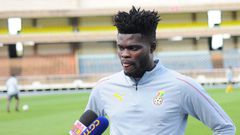 Thomas Partey: Arsenal midfielder sacked from Black Stars camp for reporting late