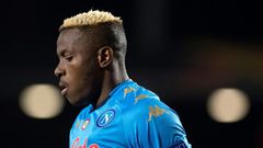 Victor Osimhen has scored just twice for Napoli since arriving in the summer from Lille