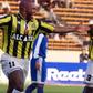 Dalian Atkinson in action for Saudi Arabia's Al-Ittihad in 1999