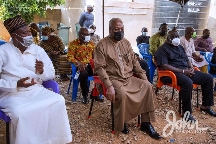 John Mahama at Gorka's house