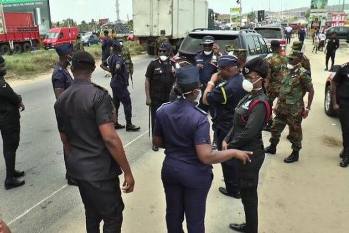 Soldier battles for life as 6 policemen gang up and beat him to a pulp in Cape Coast