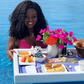 Jackie Appiah on vacation