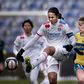 Lyon skipper and defensive colossus Wendie Renard in action against Brondby of Denmark in the last round