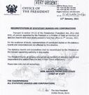Akufo-Addo to reconstitute statutory boards and corporations