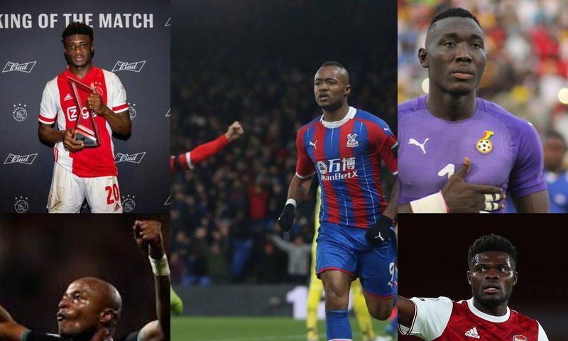 Top five Ghanaian footballer of 2020