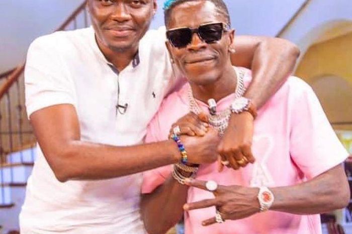 Arnold Asamoah and Shatta Wale